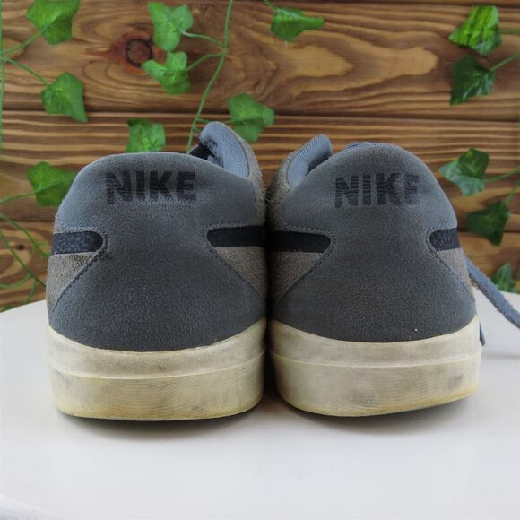 Nike Sz 13 Sneaker‎ Gray Leather Men Medium (D, M) Athletic - Picture 7 of 11